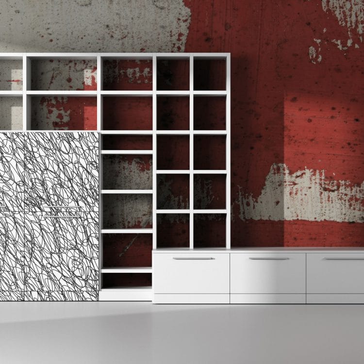 casier mural de rangement