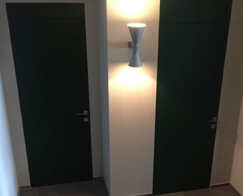 Porte à affleurement 6 Porte à affleurement