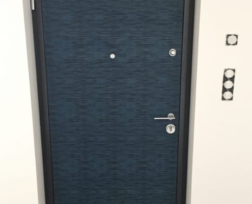 Porte blindée artistique 5 Porte blindée artistique