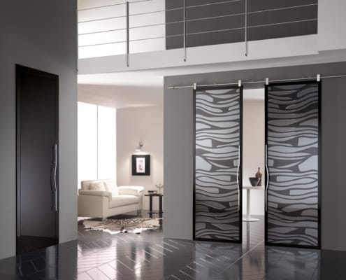 Porte coulissante 5 Porte coulissante