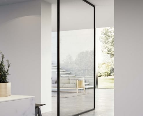 Porte en verre 1 Porte en verre